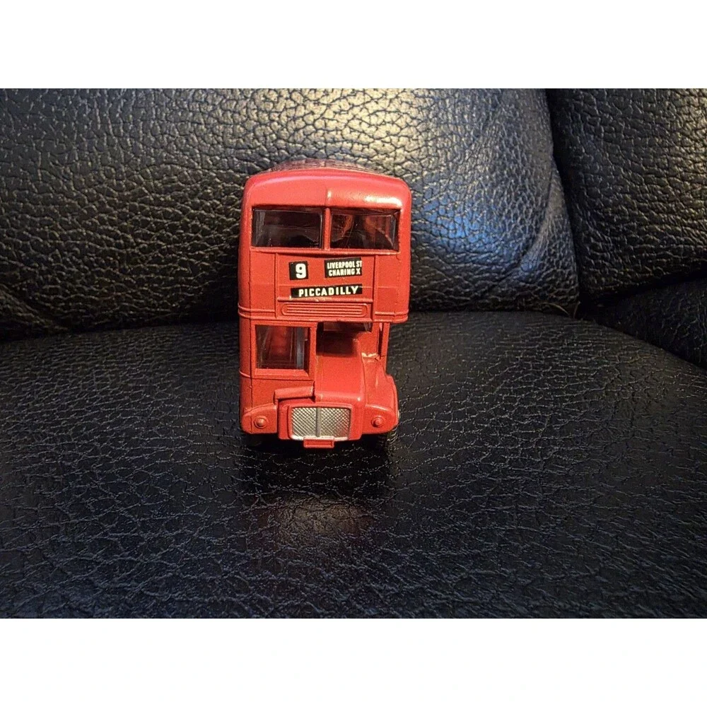 London Taxi Cab Budgie Models Diecast w/ Box Made In England & Double Decker Bus